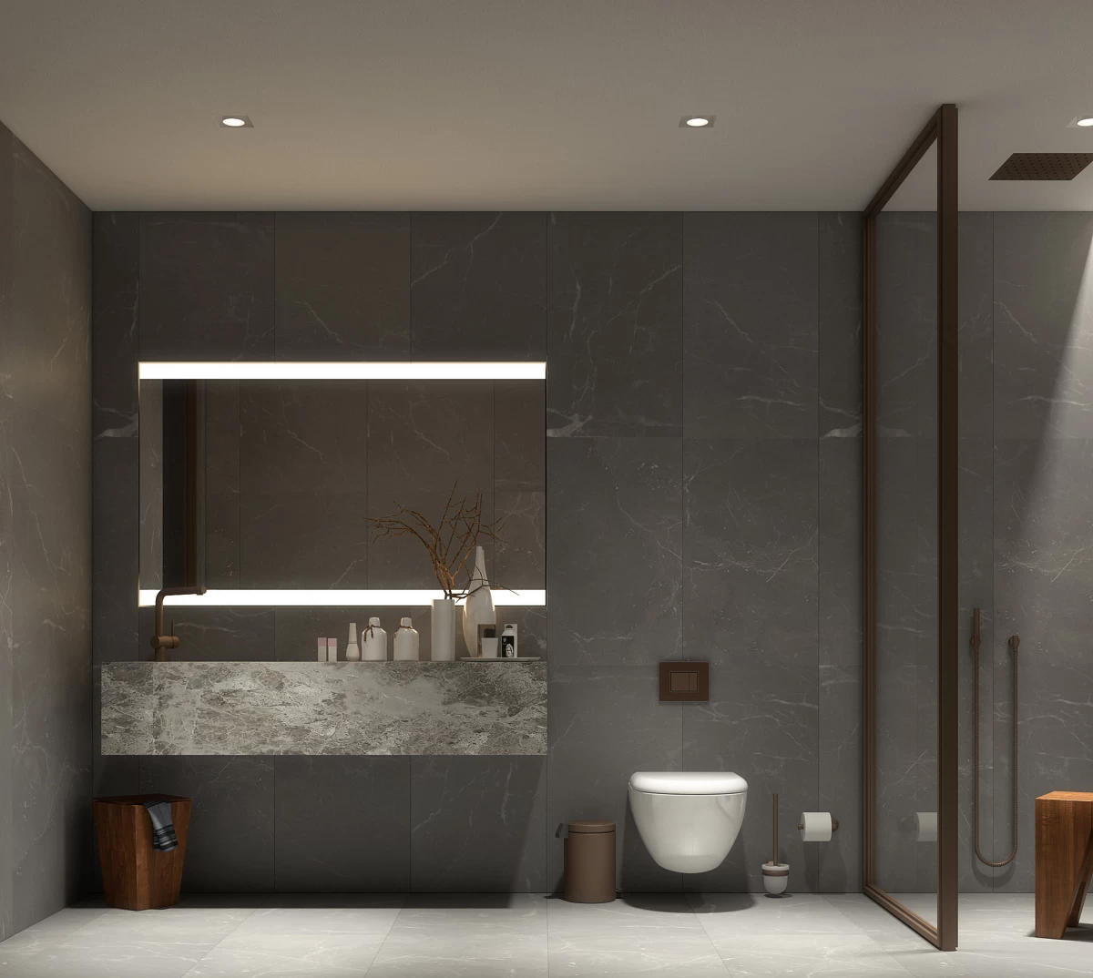 Benesta Acıbadem Projesi Interior Design Bath